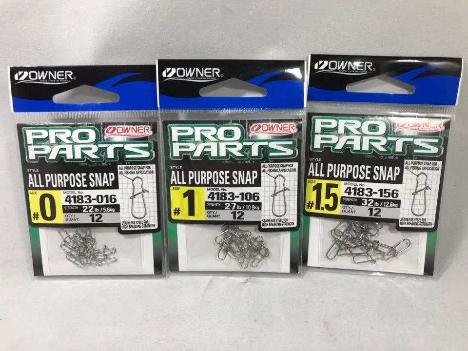 Owner All Purpose Snap Klips 12 Adet