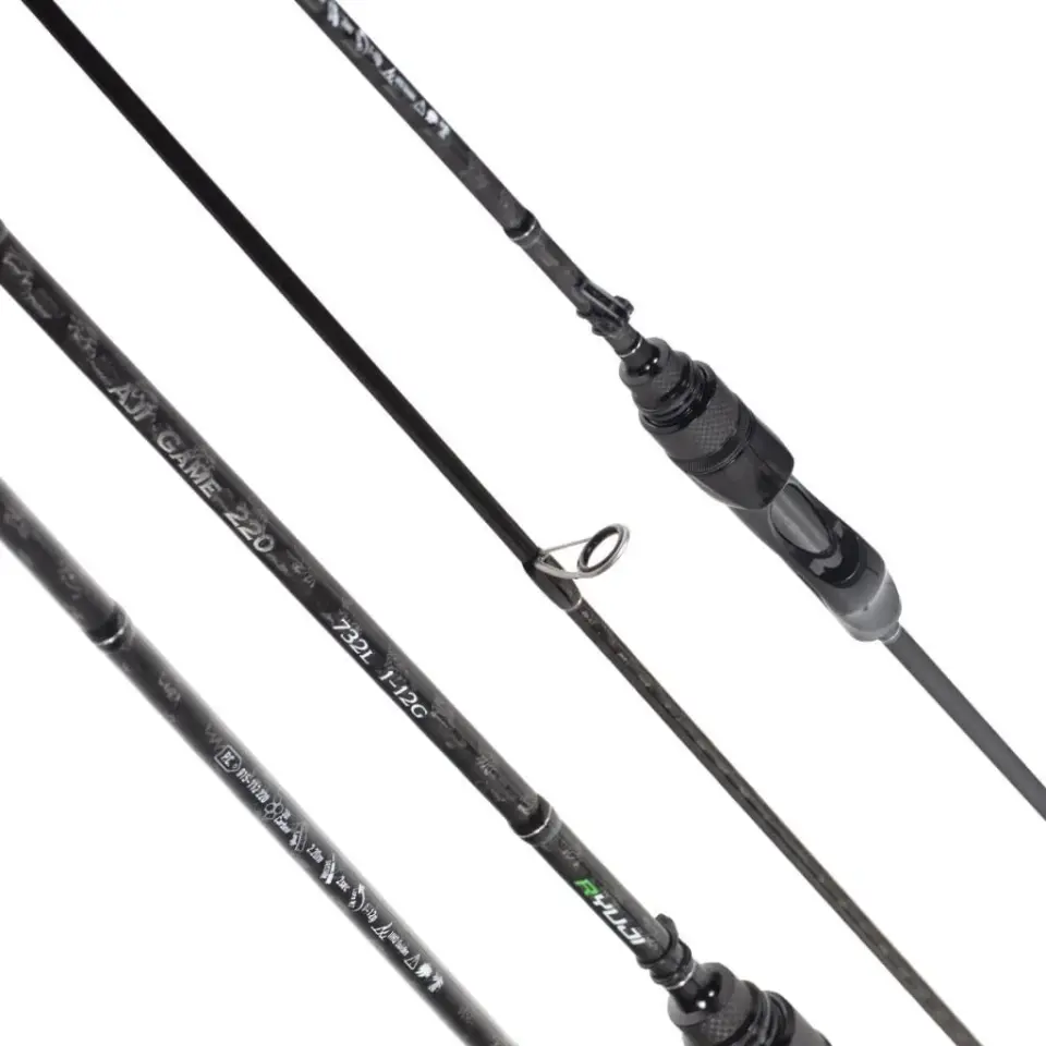 Ryuji Aji Game Fuji 198cm 0.5-5g LRF Olta Kamışı Ultra Hafif Fuji Halkalı