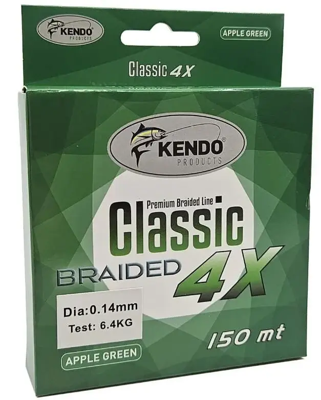 Kendo Classic 4X 150m Apple Green İp Misina