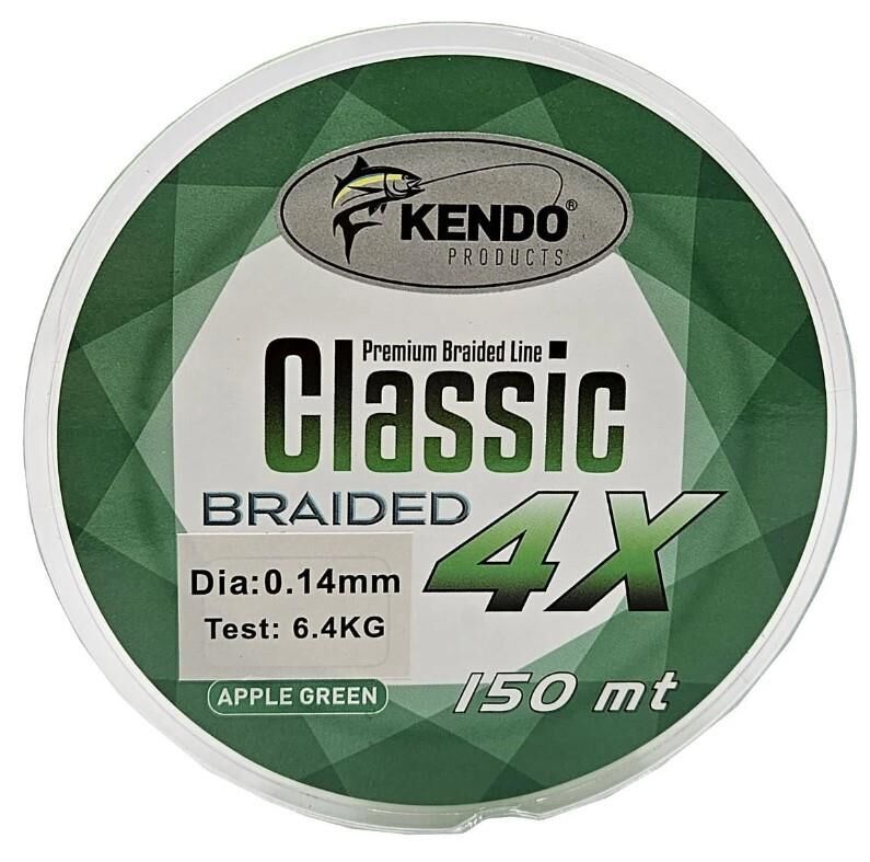 Kendo Classic 4X 150m Apple Green İp Misina
