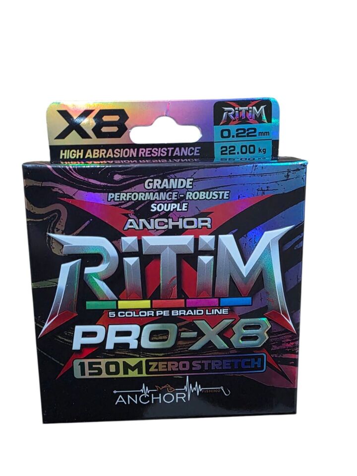 Anchor Ritim 150 Mt X8 Pe Multicolor ip Misina