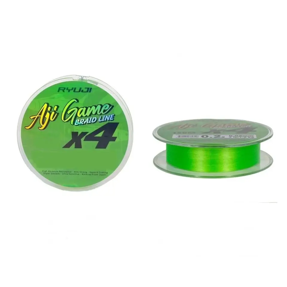 Ryuji Aji Game 4X 150m Chartreuse İp Misina