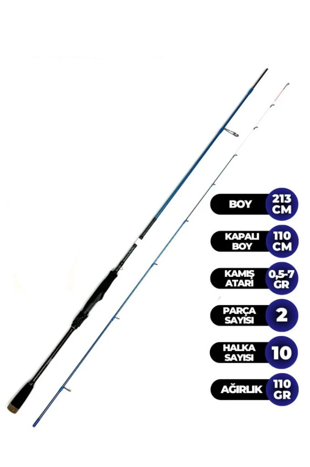 Oslo Rock Game 213cm 0,5-7 gr LRF Olta Kamışı
