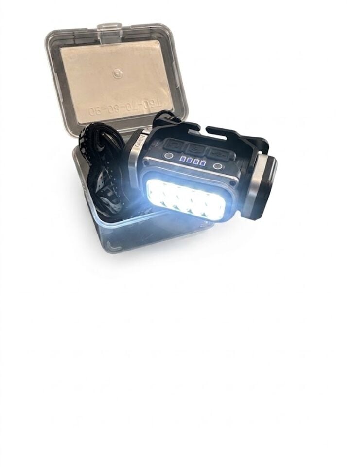 Gold Orion R-T90S USB Şarjlı Sensörlü Kafa Lambası