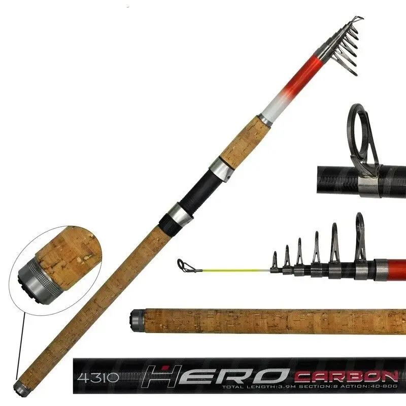 Portfish Hero Carbon 390cm 40-80g Olta Kamışı
