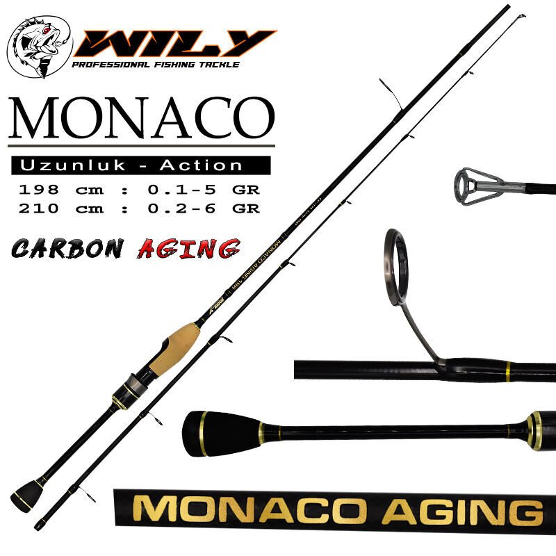 Wily Monaco 0,1-5 gr 198cm Aging Lrf Kamışı