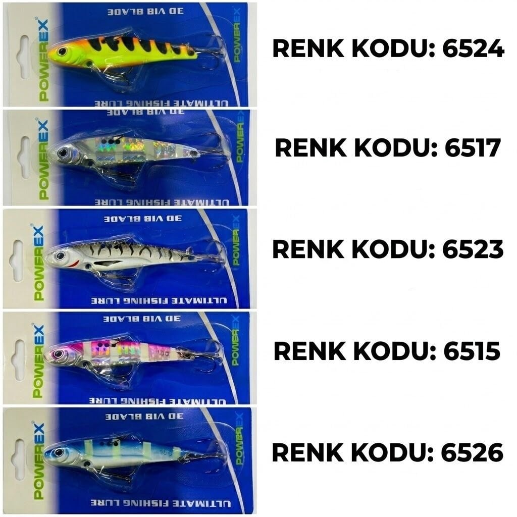 Powerex UFL Minnow Vib 6.5 cm 13gr Suni Yem