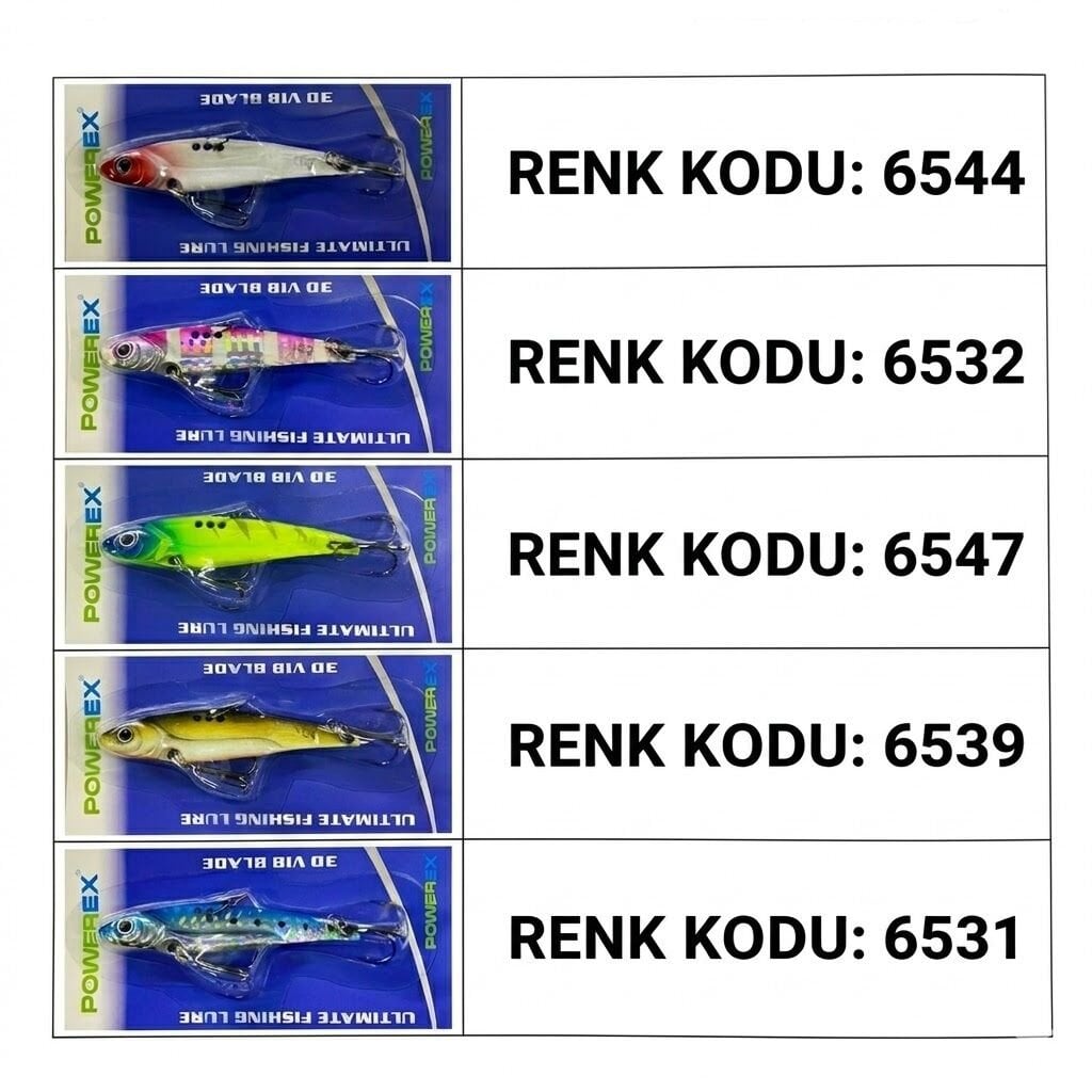 Powerex UFL Minnow Vib 7 cm 15gr Suni Yem