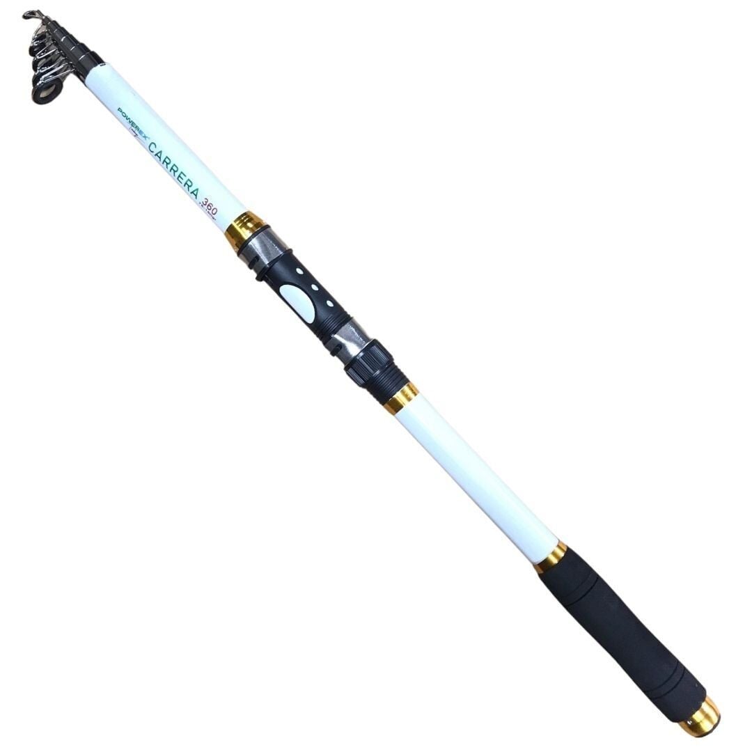 Powerex Carrera MLK 2,40m. 75-150 gr. Atarlı Uzun Sap Teleskopik Olta Kamışı