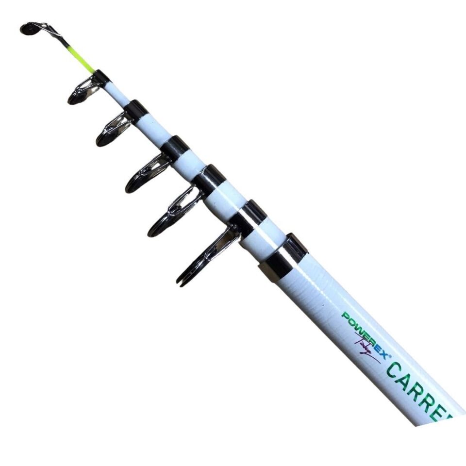Powerex Carrera MLK 3.60m. 75-150 gr. Atarlı Uzun Sap Teleskopik Olta Kamışı