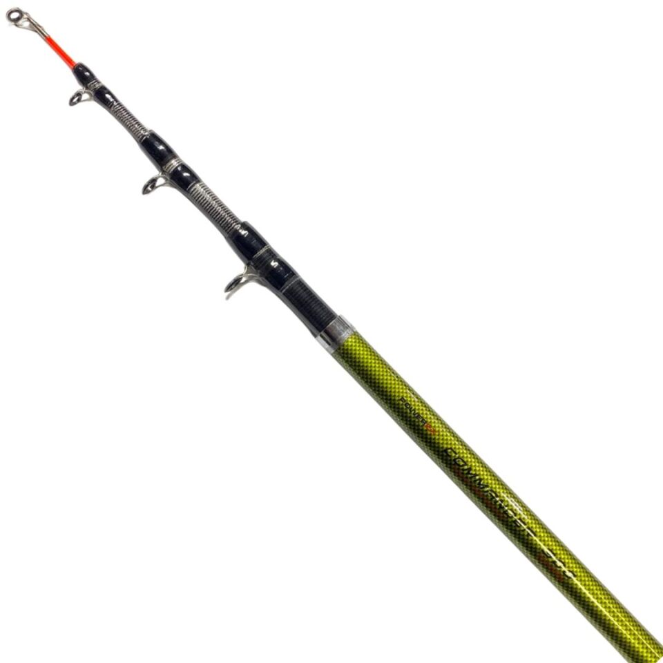 Powerex Commander 3.60m 100-200gr. Atarlı Mantar Sap KARBON Teleskopik Olta Kamışı