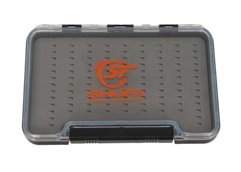 Shufa İnce Evalı Jighead Kutusu (13.8x9.4x1.5cm)