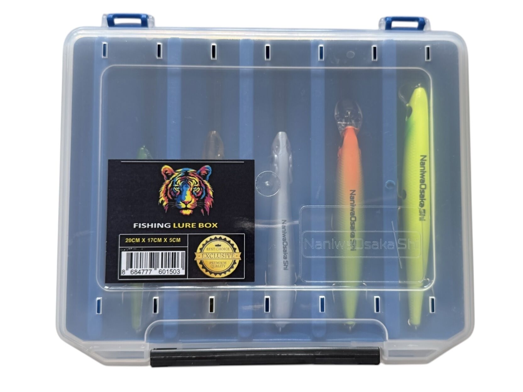 Naniwaosakashi Fishing Lure Box Maket Balık Kutusu 2