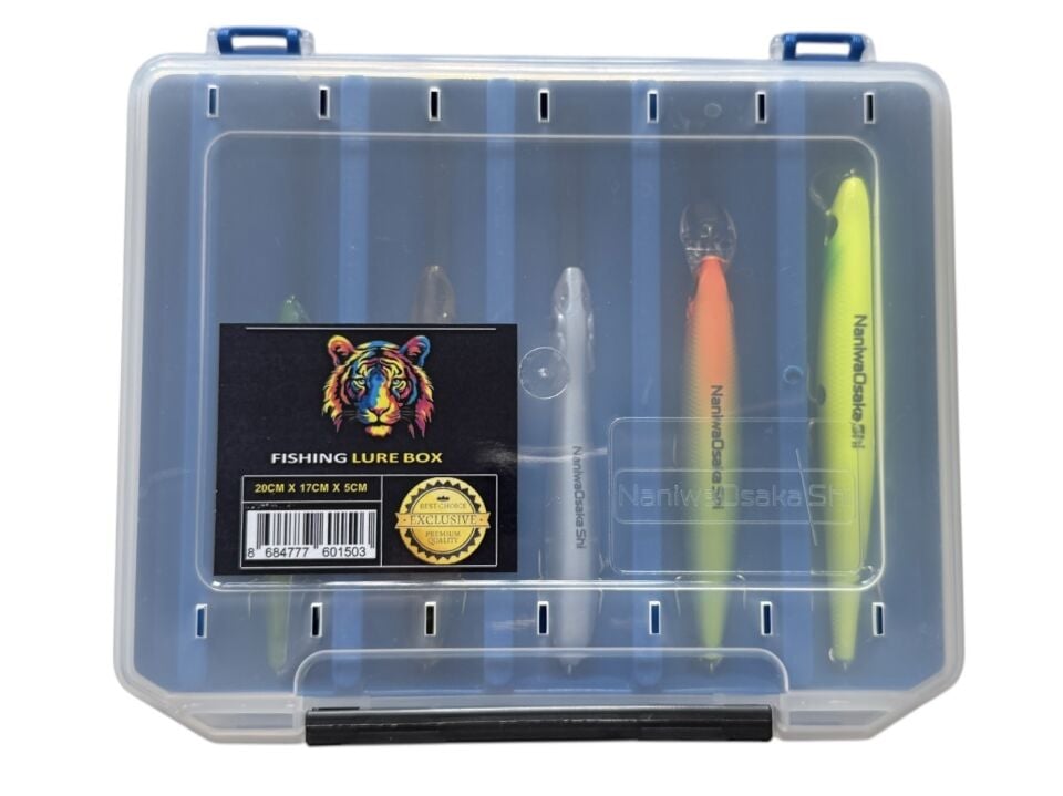 Naniwaosakashi Fishing Lure Box Maket Balık Kutusu 2