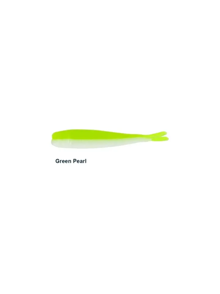 Fujin Bio Minnow 3.7cm Floating Sıvılı Kokulu LRF Silikonu UV Green Pearl