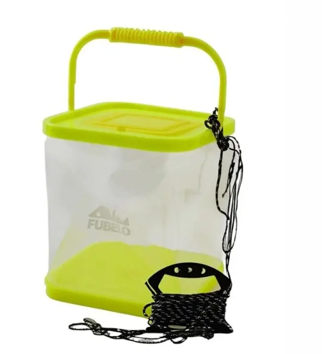 Fubelo Blor Katlanır Sarı Balıkçı Kovası