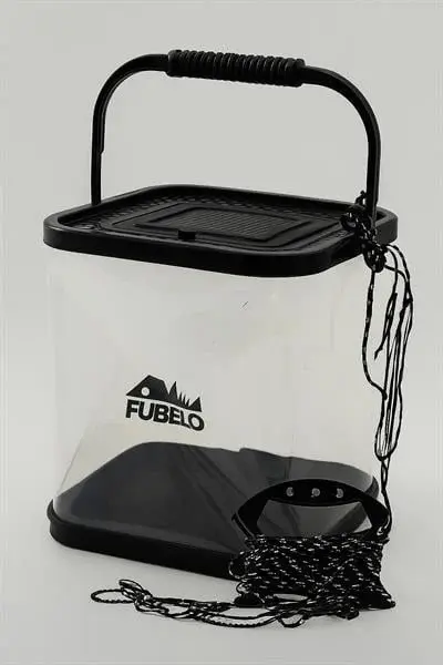 Fubelo Blor Katlanır Siyah Balıkçı Kovası