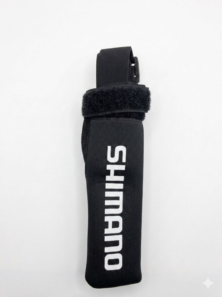 Shimano Baskılı Neopren Ayarlanabilir LRF Lastikli Kamış Koruma Kılıfı