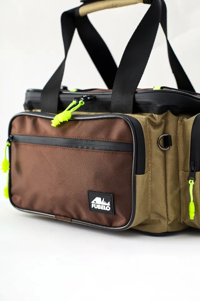 Fubelo Inventory Kahve Balıkçı Çantası