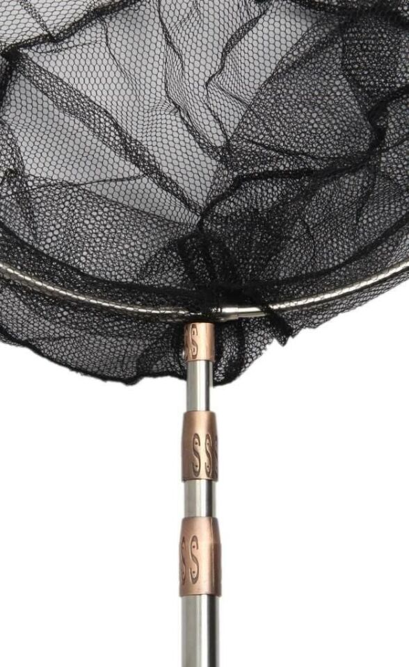 Powerex Lüks Kepçe Paslanmaz Krom Çelik 50cm.Çap,190cm.Sap Dar göz