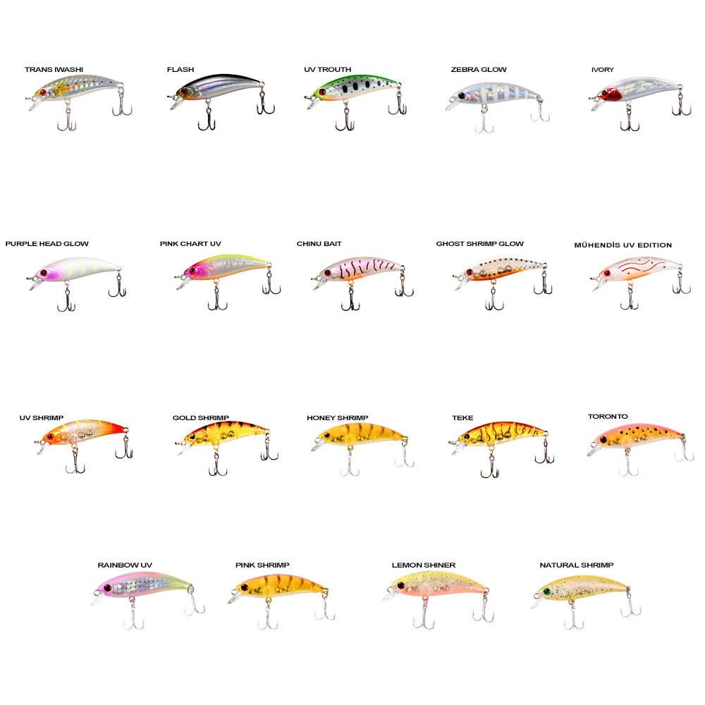 Ryuji Baby Minnow Sinking 5cm 4.5gr Maket Yem RYJ