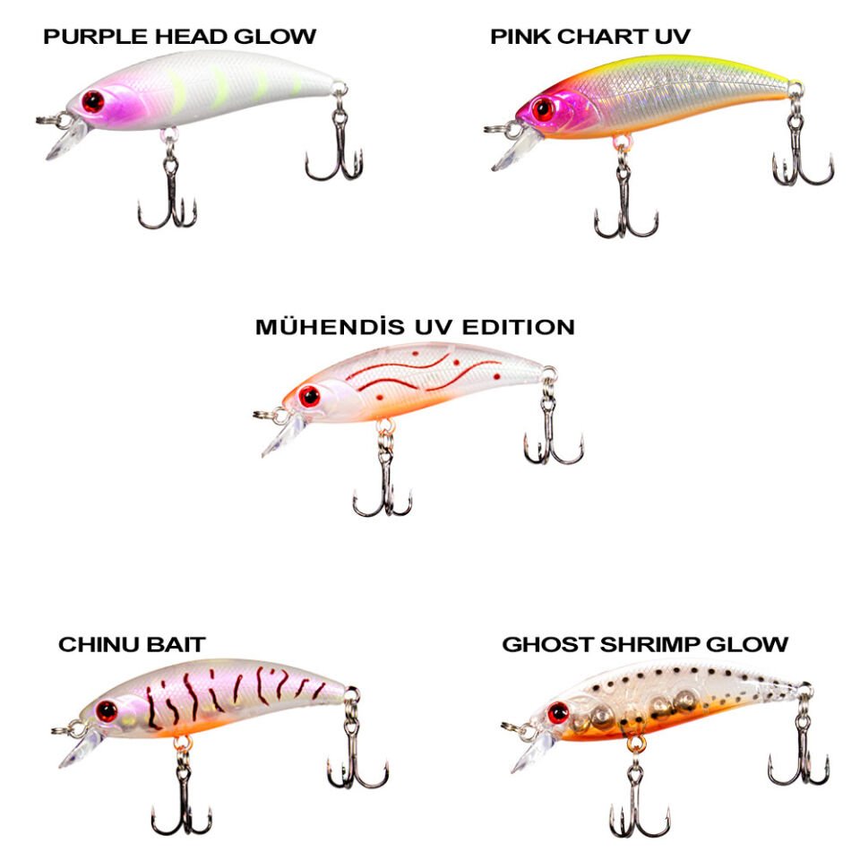 Ryuji Baby Minnow Sinking 5cm 4.5gr Maket Yem RYJ