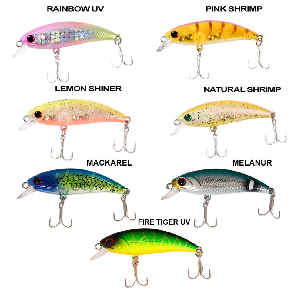 Ryuji Baby Minnow Sinking 5cm 4.5gr Maket Yem RYJ