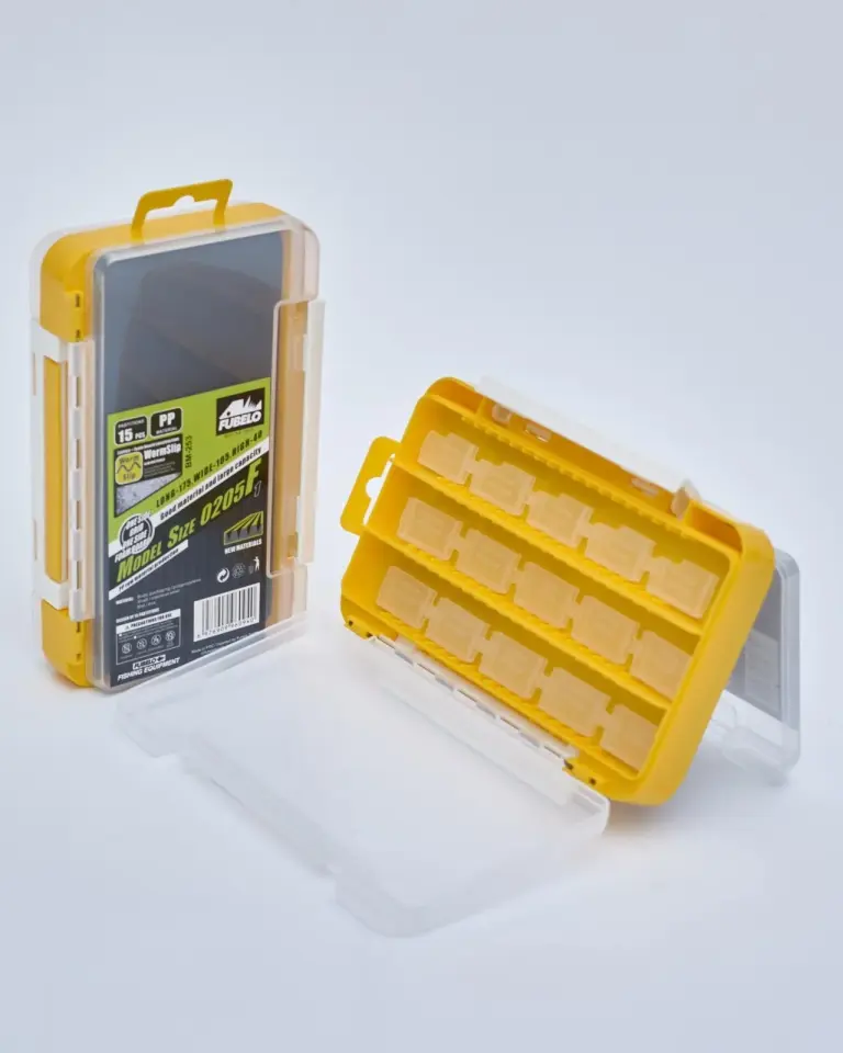 Fubelo Reserve Sarı Jig Head Kutusu (Çift Taraflı)