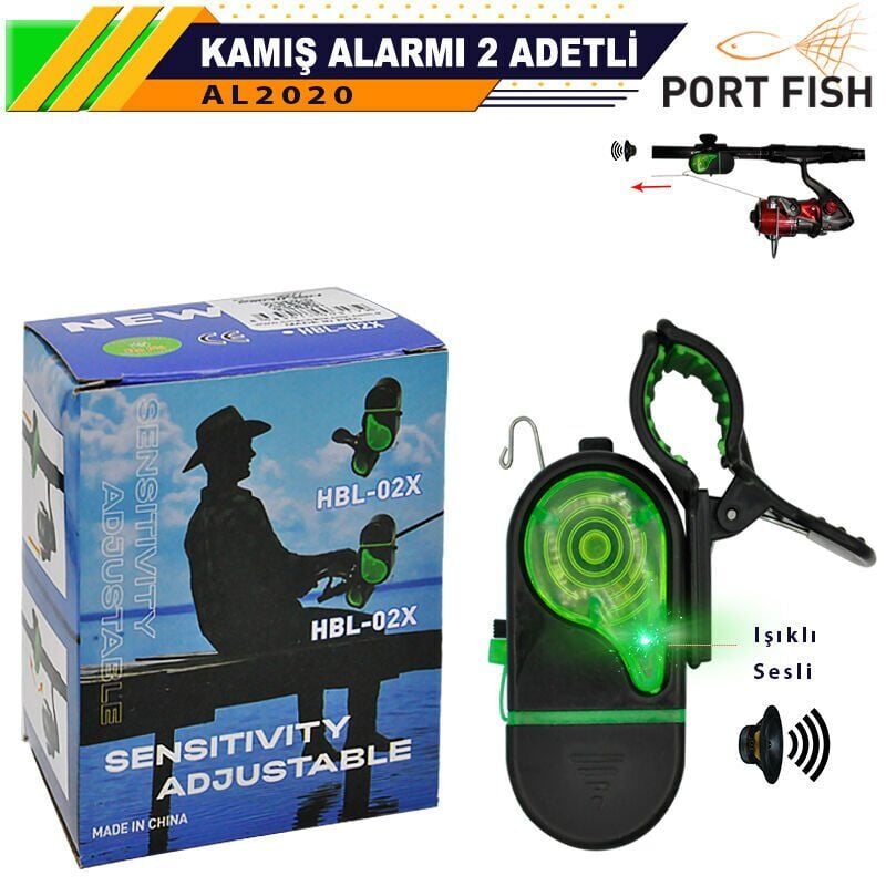 Port Fish Kamış Alarmı 2 Adetli