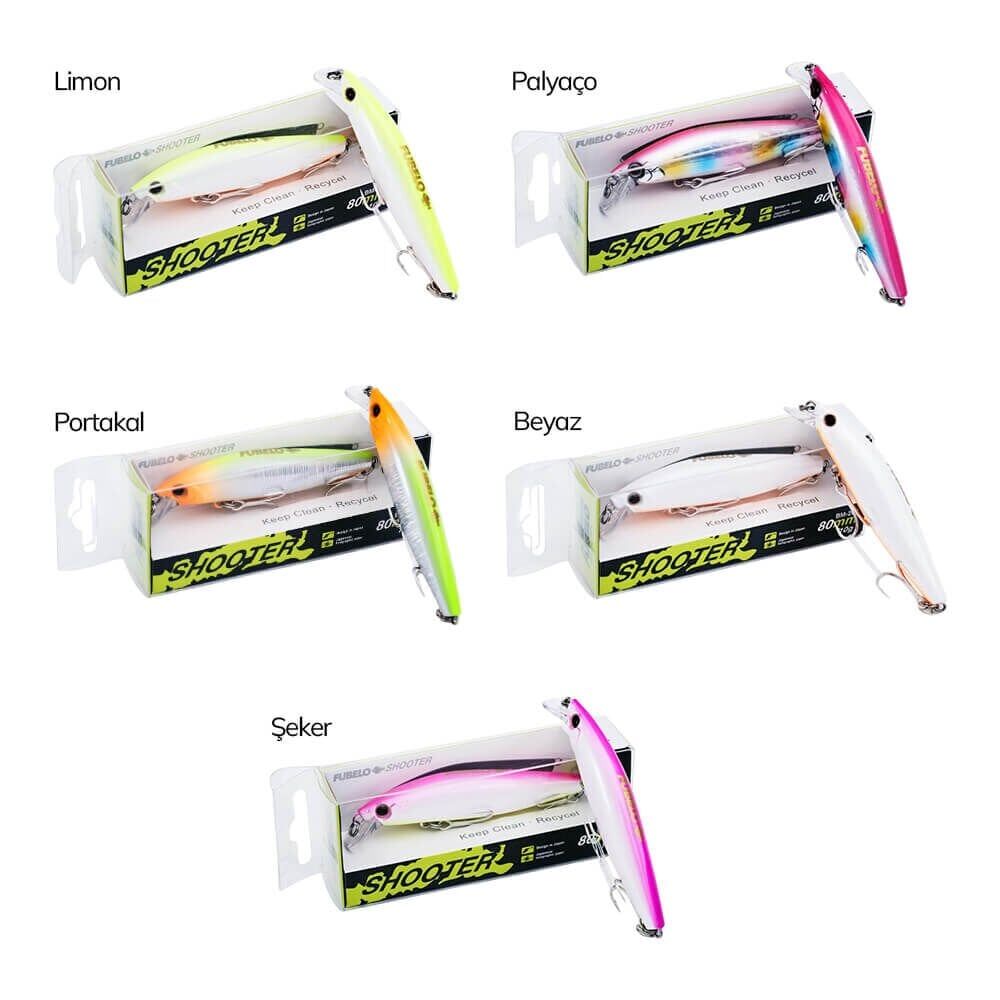 Fubelo Shooter 10 gr 8 Cm Maket Yem