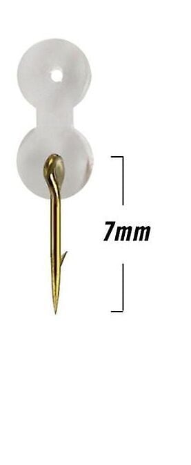 Powerex Pratik Boilie Yem Takma İğnesi Aparatı 7 mm 12 Adet