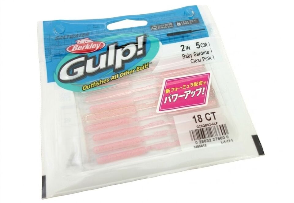 Berkley Gulp Saltwater Baby Sardine 5 cm LRF Silikonu
