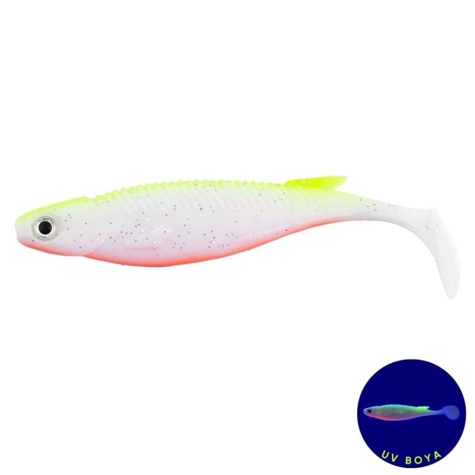 Fishack PredatorX 10 cm 10 gr- UV Boyalı - Lemonback