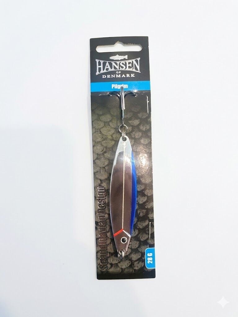 Hansen Pilgrim Silver Blue Kaşık 10gr(6.1cm)-14gr(7.8cm)-18gr(7.8cm)-22gr(7.8cm)-28gr(8.9cm)