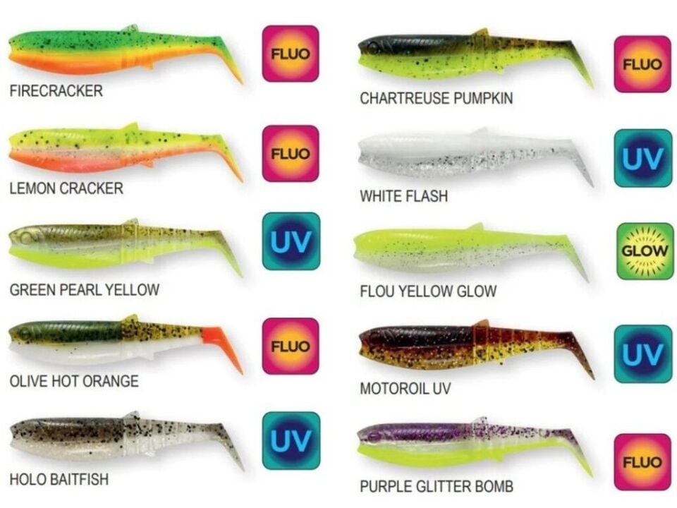 Savage Gear Cannibal Shad 8cm 5gr Suni Yem