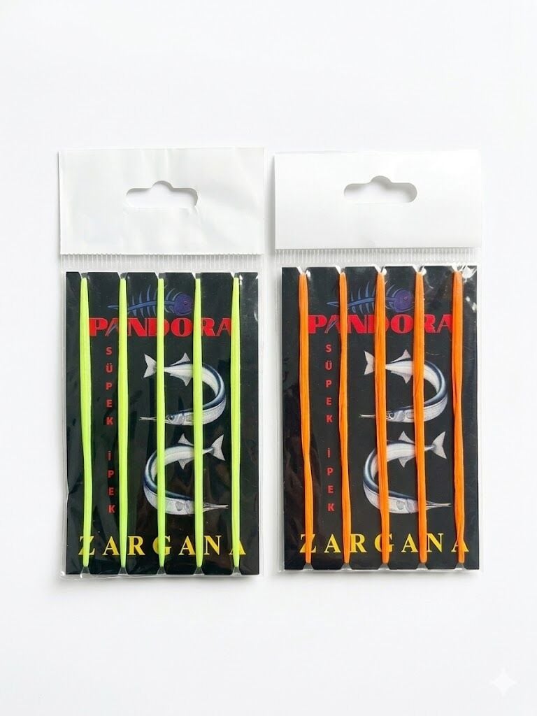 Pandora Süper İpek Zargana İpeği Turuncu-Yeşil