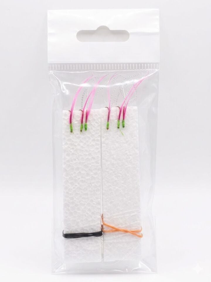 Lrf Çaparisi Tüylü 3'lü İğne 2'li Paket