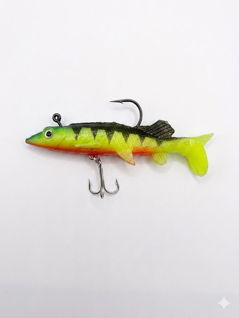 Powerex Realistic Pike Turna Silikonu 10cm. 18gr.