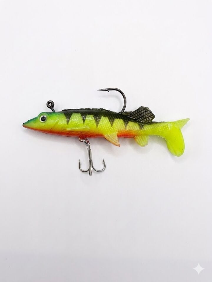 Powerex Realistic Pike Turna Silikonu 10cm. 18gr.