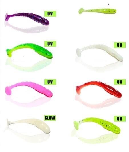 NaniwaOsakaShi Tourmaline 6cm Silikon Yem (5 Adet)