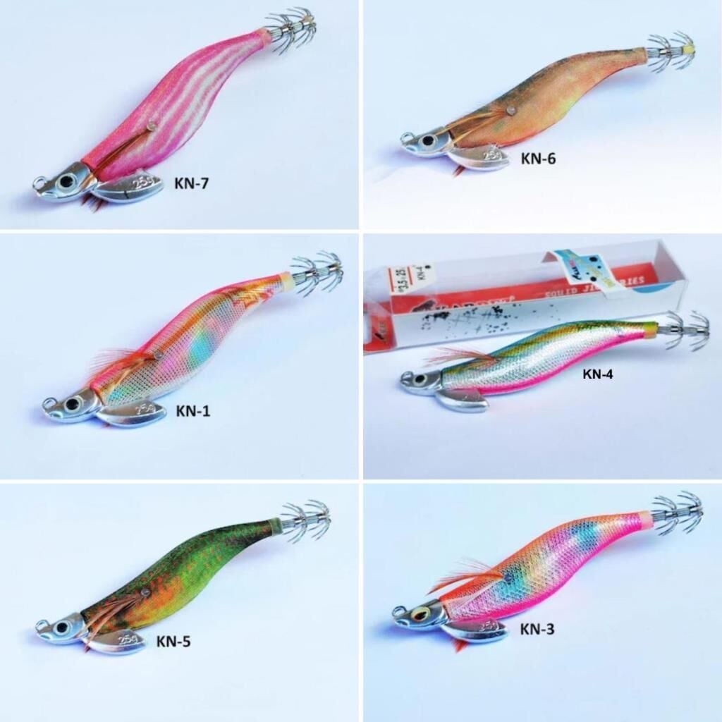 Kardez Glow 25 gr Squid Jig Fosforlu Kalamar Zokası