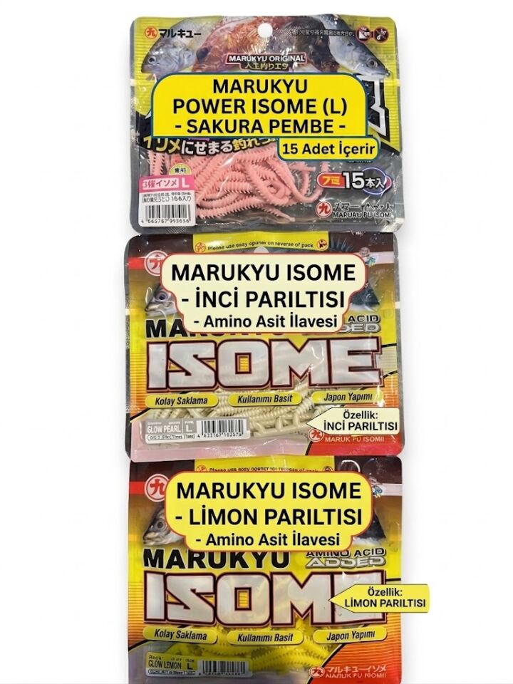 MARUKYU Power İsome ( L ) Lrf Silikonu