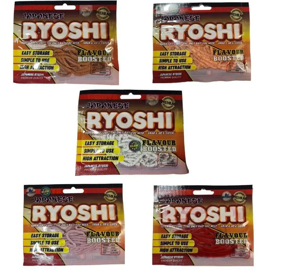 Japanese Ryoshi 12cm Kokulu LRF Silikonu