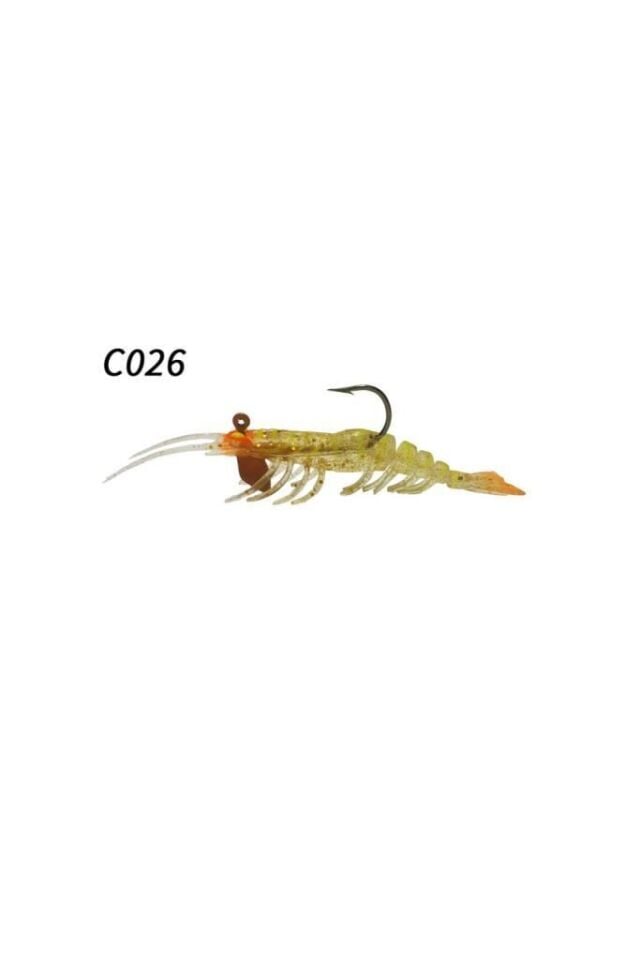 NaniwaOsakaShi Caridina Shrimp 5 cm 3.5g Silikon Karides
