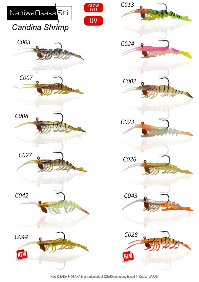 NaniwaOsakaShi Caridina Shrimp Silikon Yem 10cm 14gr