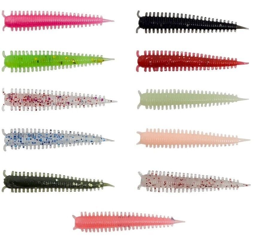 Kendo Zombie Worm Lrf Silikonu 4cm 8 Adet