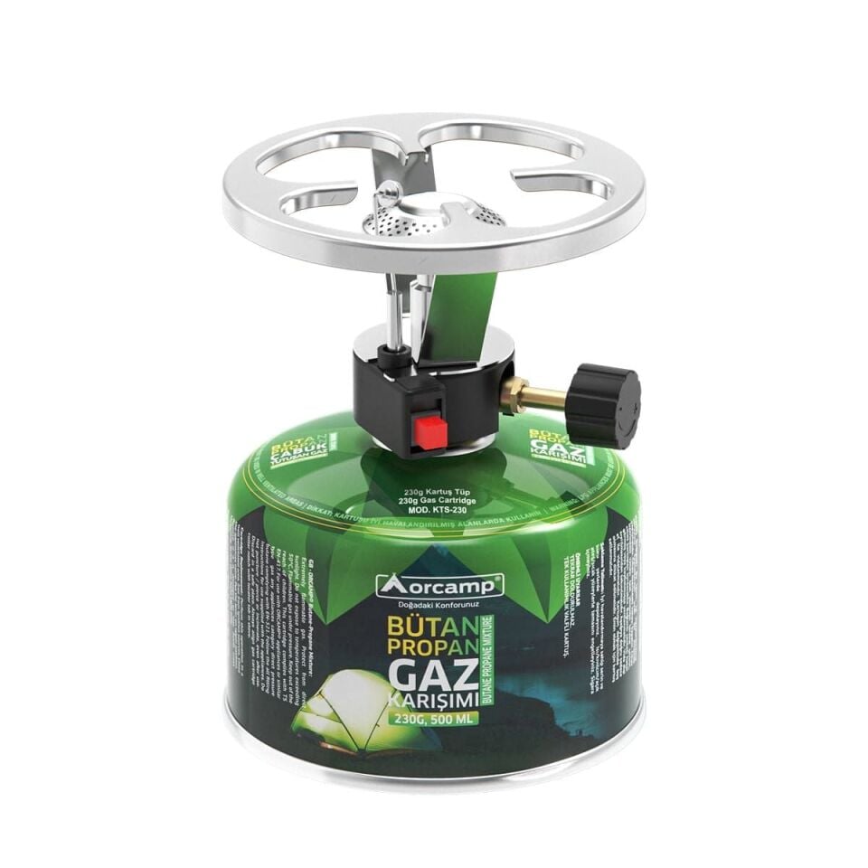 Orcamp Ocak Çakmaklı Siboplu Kartuş Ocak