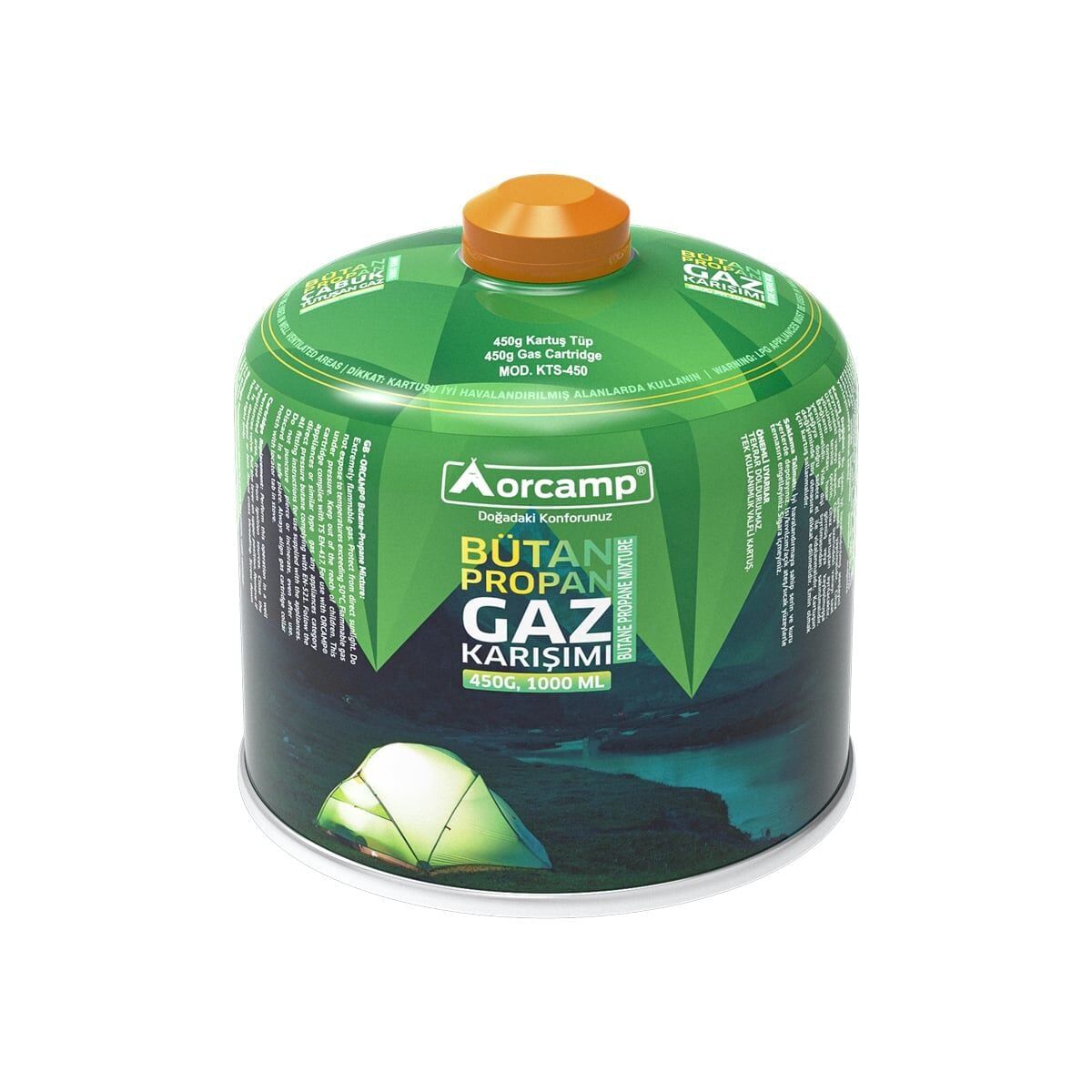 Orcamp Gaz Kartuşu 450 Gram