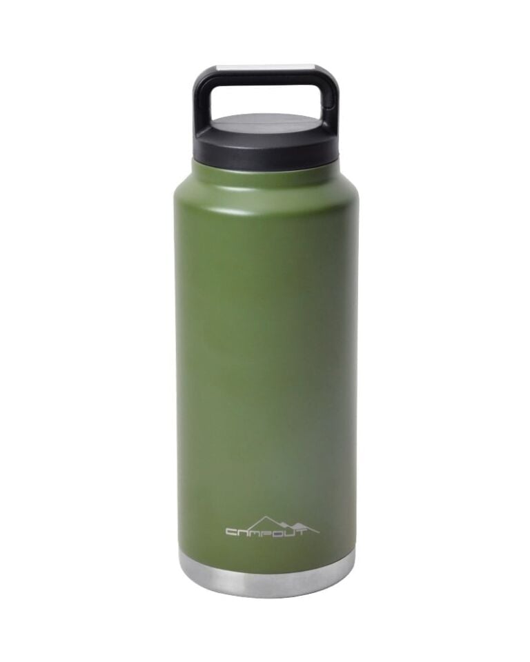 Campout Termos Çift Katmanlı 1000 ML Yeşil