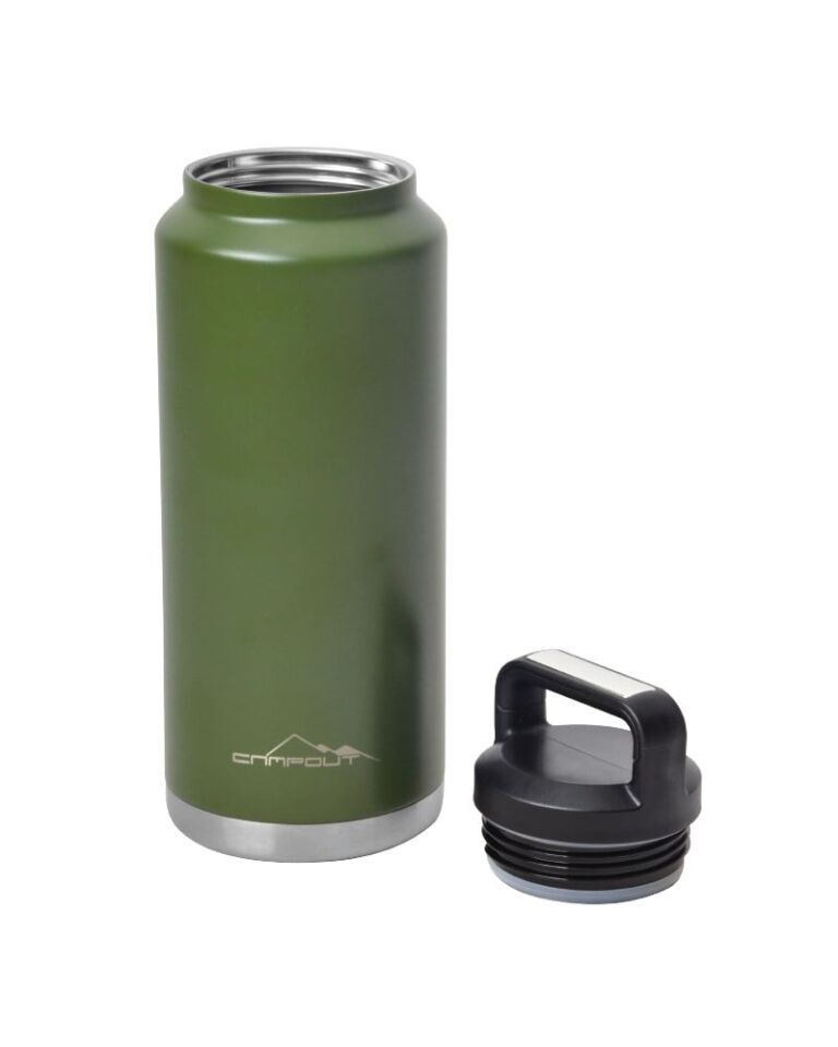 Campout Termos Çift Katmanlı 1000 ML Yeşil